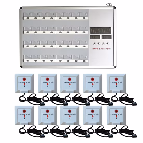 433.92MHz Wireless Hospital Nurse Call Button Sos Alarm Emergency Patient Pager Doctor Calling System in Ward Nursing Equipment