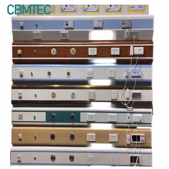 Factory Price Manufacturer Supplier Bedhead Hospital Equipment Medical Ward Nursing Equipments Cheap Price Manifold System